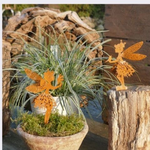 Gartenstecker Rost Leuchtturm