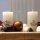 Kerzenpin Krone Tischdeko mit Strass silber 6er Set