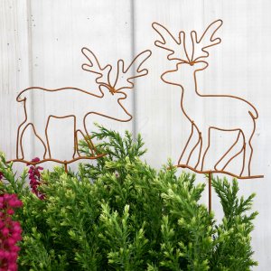 Elche zum stecken Topfstecker als Draht