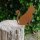 Gartenstecker Katze in Rostoptik
