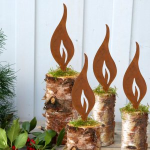 Rost Flammen 18,5cm 4er Set