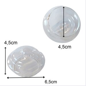 Schwimmkugel-Set in Grün mit Teelichtgläsern – Edle Teichdeko