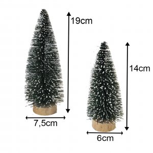 Wichtelhaus mit Herz und 2 Wichteltannen