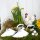 Deko Schuh in weiß 2er Set zum Bepflanzen - Tischdeko