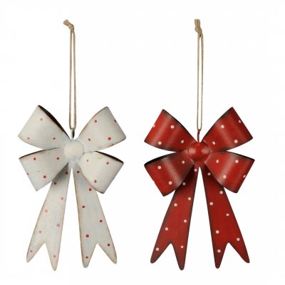 BETESSIN 100 Stücke Mini Weihnachtsschleifen Vintage Kariert