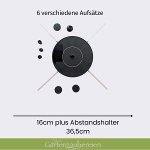 Solarbrunnen Set mit 40L Zinkwanne – Mini-Teich für Garten