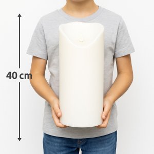 LED Kerzen 3er Set mit Fernbedienung und Timer