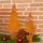 Metall Tannenbaum 2er Set Rostoptik – Weihnachtsdeko