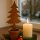 Rost Tannenbaum 2er-Set – Gartenstecker aus Metall