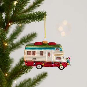 Christbaumkugel Wohnmobil – Glas Weihnachtsbaumschmuck für Camper