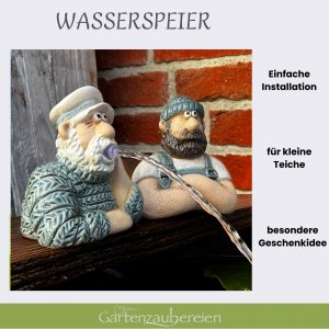 Wasserspeier Seemann & Kumpel - Maritimer Charme