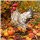 Huhn aus Metall  33cm handbemalt bunt Gartendeko