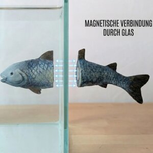 Magnet-Fisch 15cm | Maritime Deko für Glas & Zinkwannen