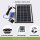 Wasserspeier Gargoyle Set mit Akku-Solarpumpe