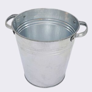 Zinkeimer 10L wasserdicht – Pflanzkübel - Deko-Eimer