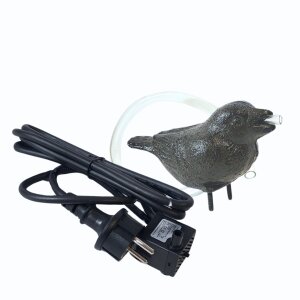 Wasserspeier Spatz inkl. Pumpe 230V Gusseisen