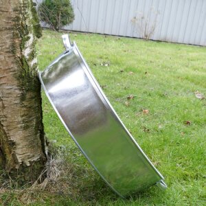 Zinkwanne oval 21 Liter Miniteich
