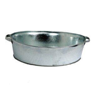 Zinkwanne oval 21 Liter Miniteich