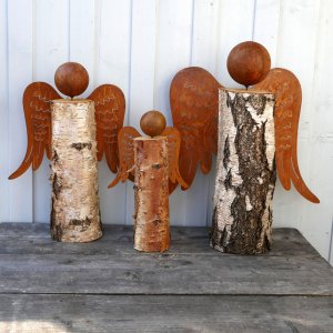 Engelsflügel mit Kopf 15x20cm Bausatz