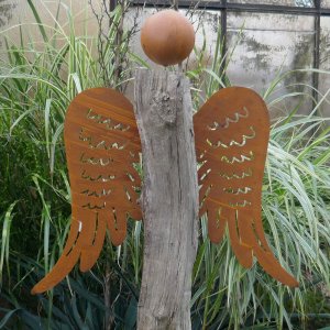 Engelsflügel mit Kopf 15x20cm Bausatz